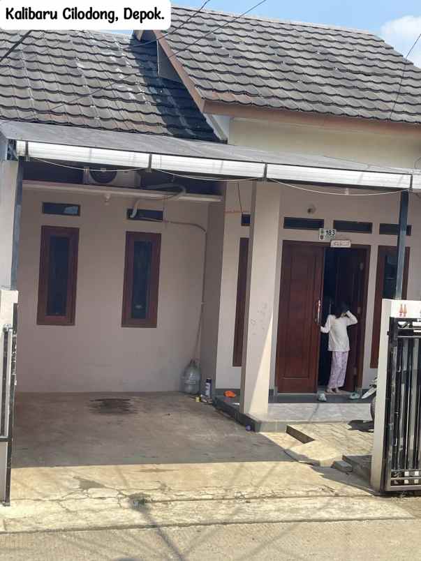 dijual rumah jl kalibaru cilodong depok