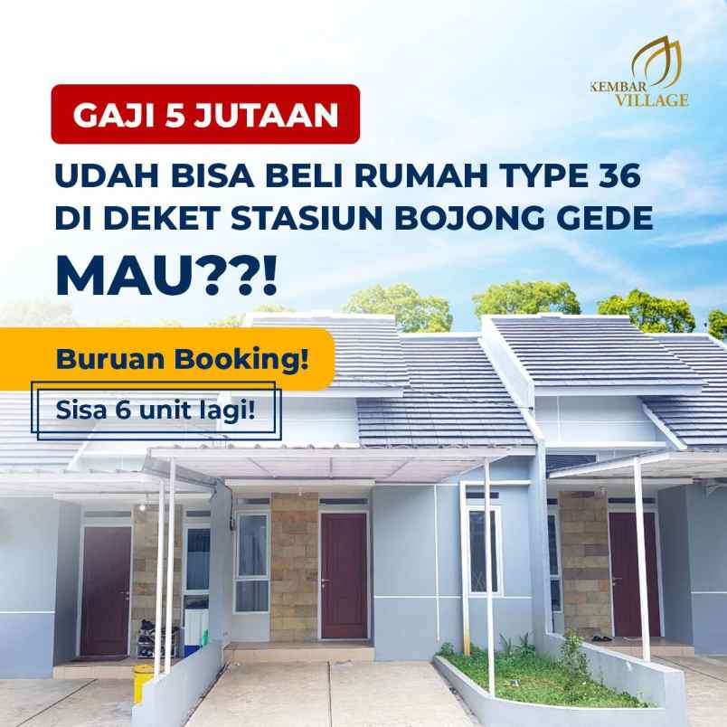 dijual rumah jl kampung karet