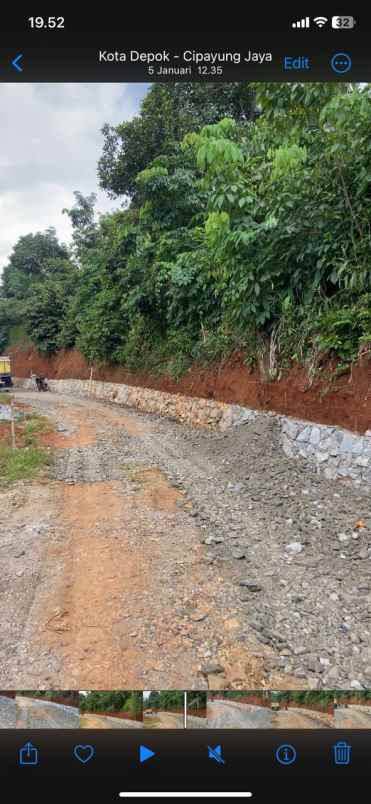 dijual rumah jl tpu karet cipayung