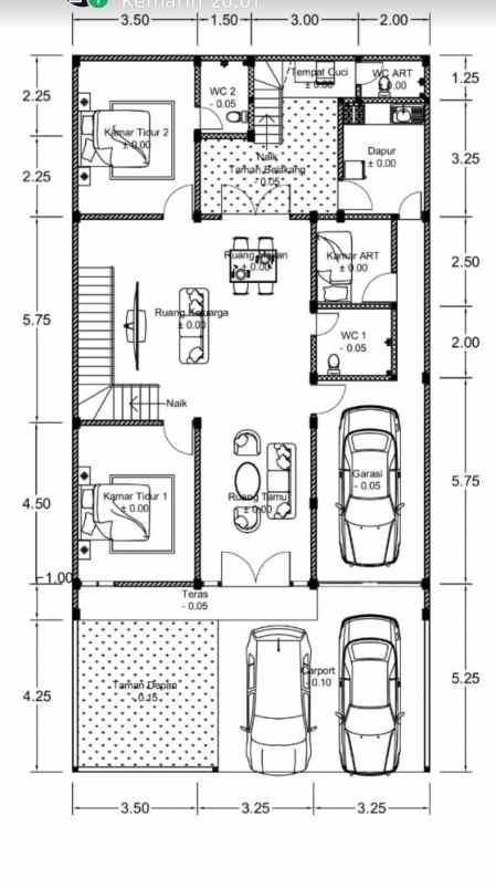dijual rumah kertajaya indah