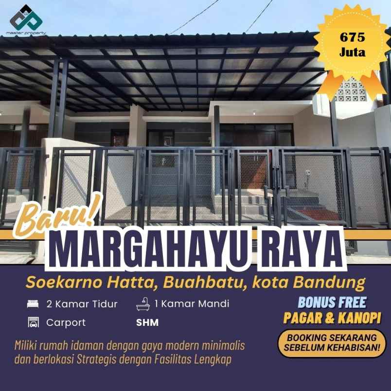 dijual rumah komplek margahayu raya