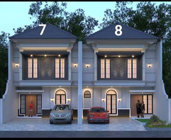 dijual rumah manyar kertoadi american style surabaya