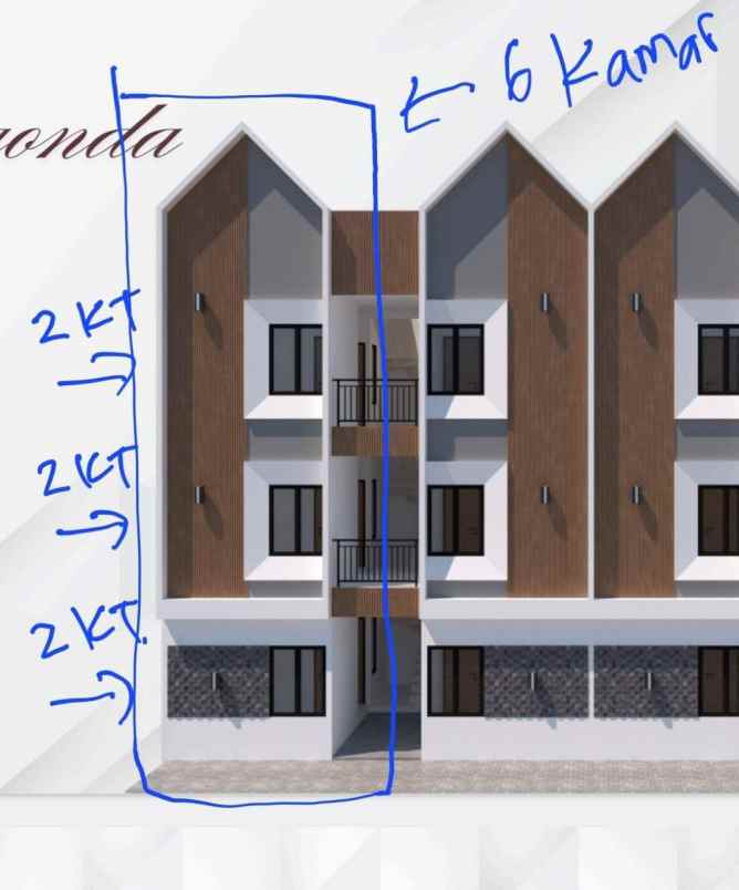 dijual rumah margonda