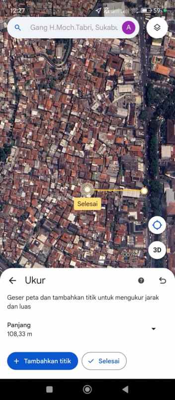 dijual rumah pasirkaliki