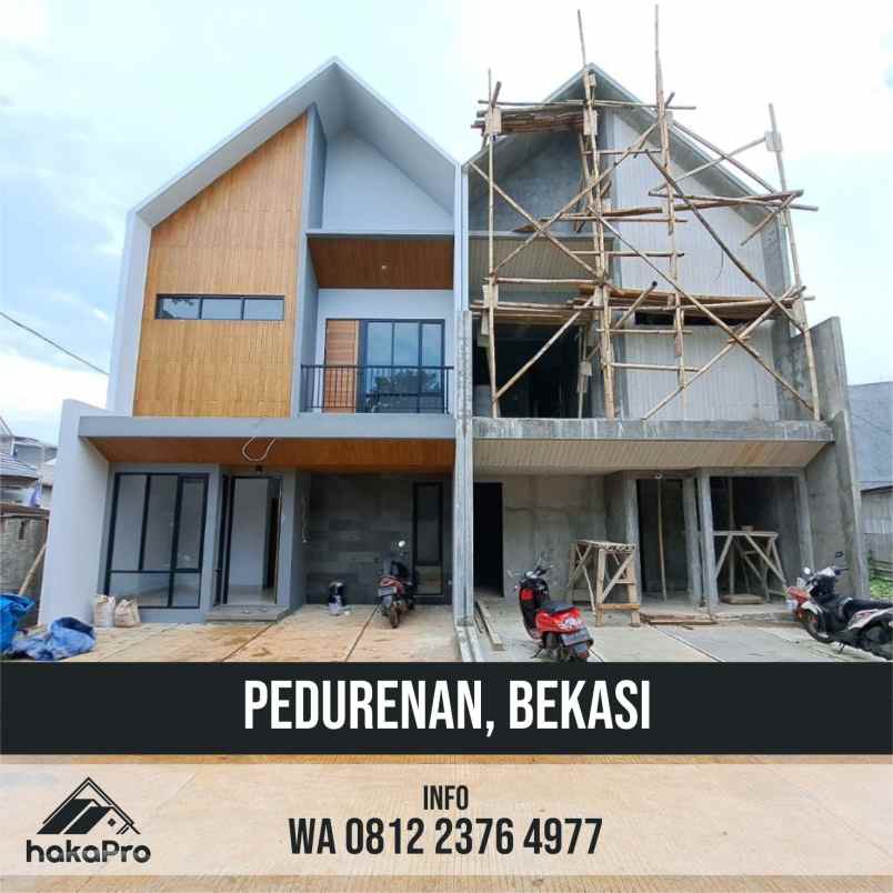 dijual rumah pedurenan mustika jaya