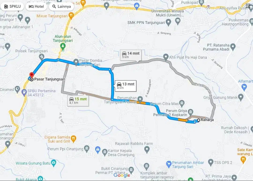 dijual rumah perumahan altha regency