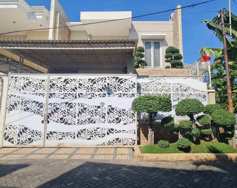 dijual rumah perumahan manyar surabaya