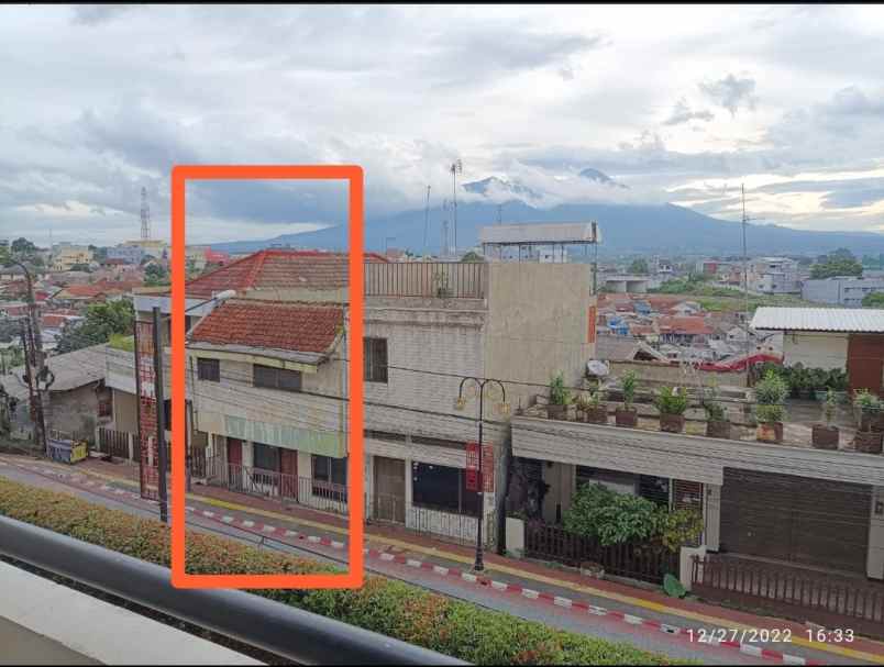 dijual rumah pinggir jalan kota bogor