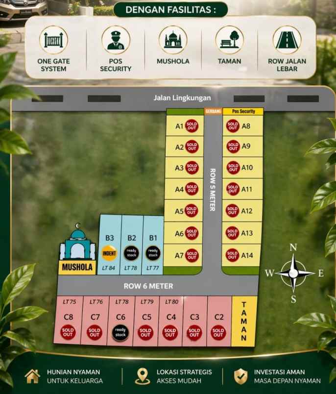 dijual rumah tambun