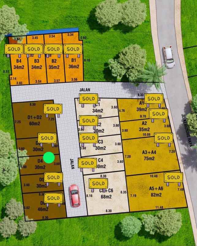 dijual rumah utan kayu utara matraman