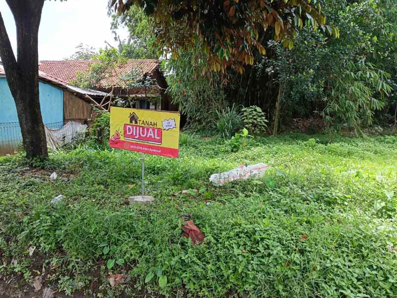 dijual sebidang tanah di pinggir jalan raya cibarusah