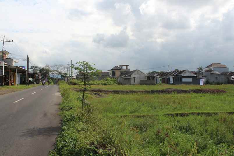 dijual tanah desa gambiran kec gambiran