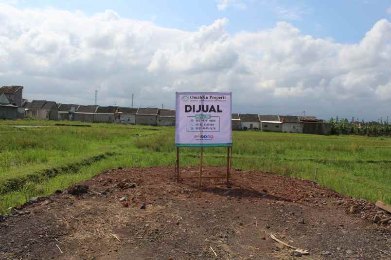 dijual tanah desa gambiran kec gambiran