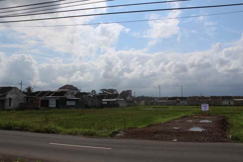 dijual tanah desa gambiran kec gambiran