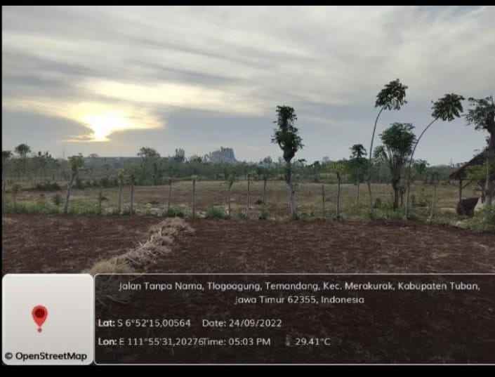 dijual tanah desa temandang kevamatan