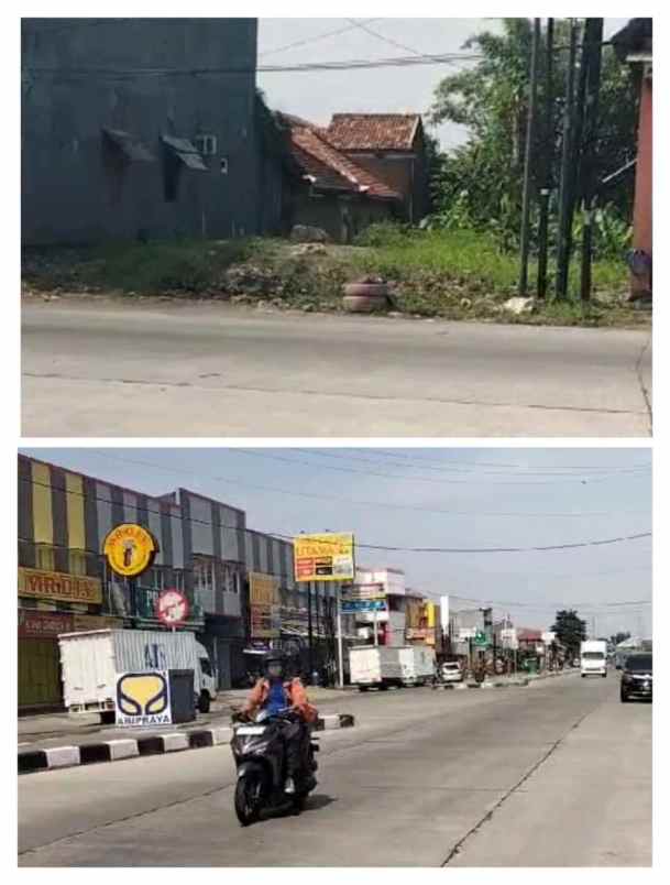 dijual tanah di jl raya kembangarum mranggen demak