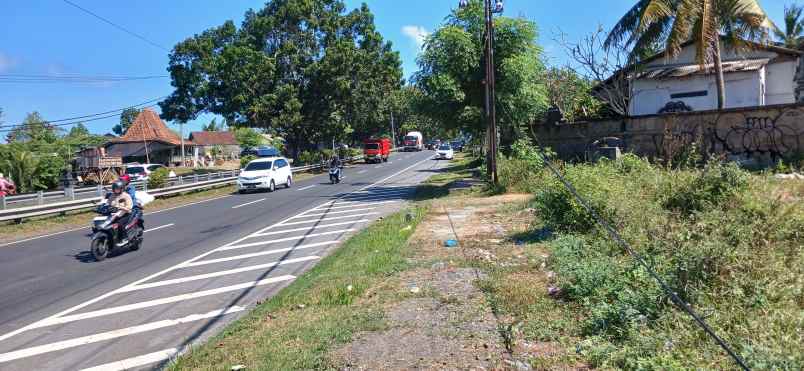 dijual tanah jalan ida bagus mantra gianyar