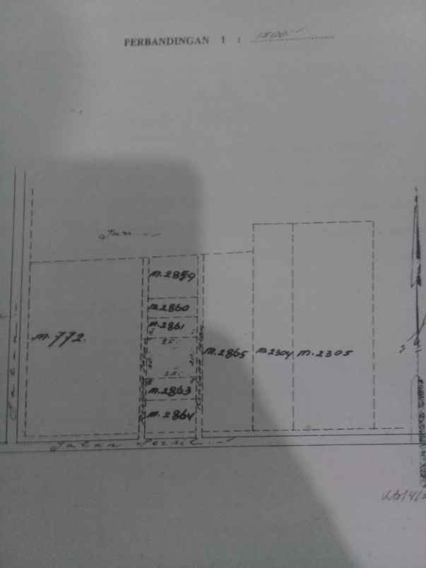 dijual tanah jalan karang anyar 1