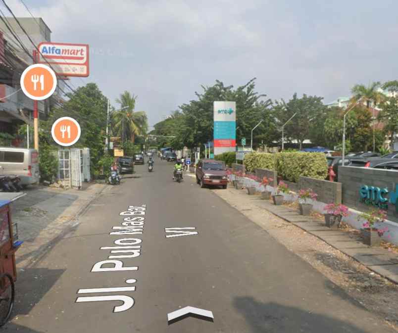 dijual tanah jalan pulomas 6 pulomas