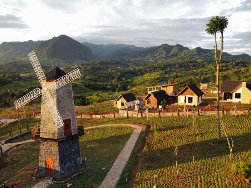 dijual tanah jalan raya puncak dua