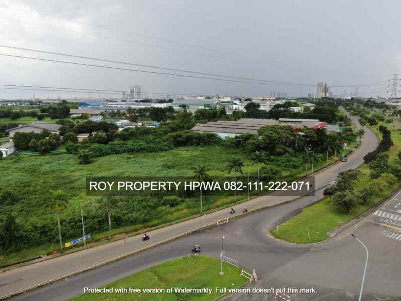 dijual tanah jl mh thamrin sukaresmi