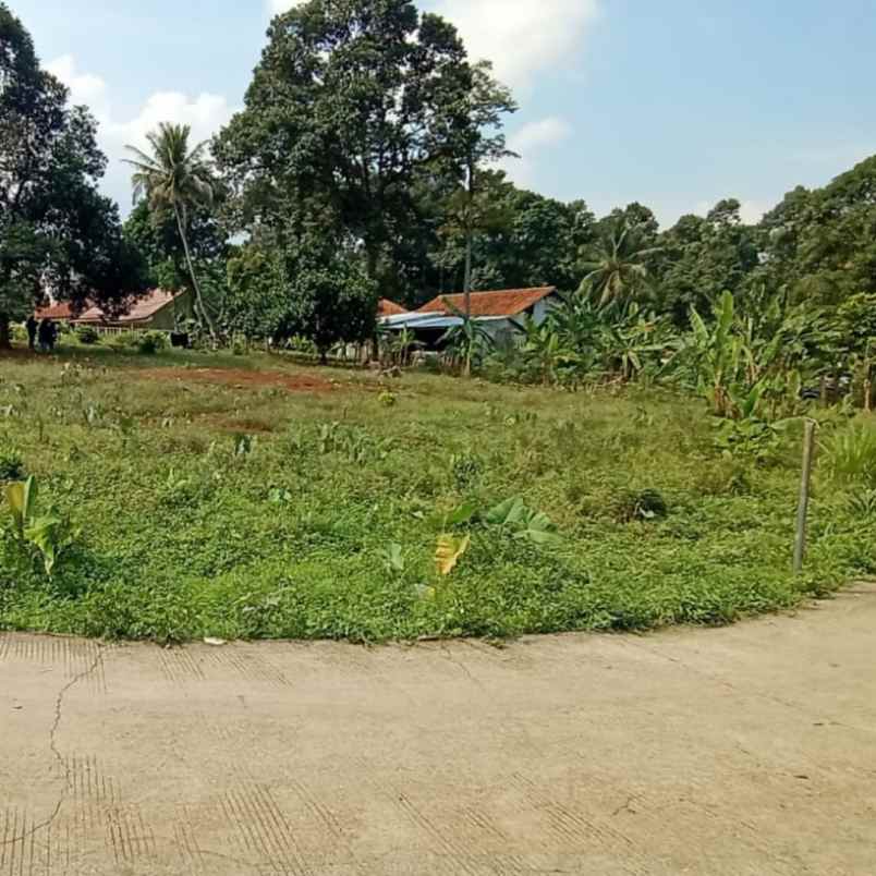 dijual tanah jl raya bojong koneng