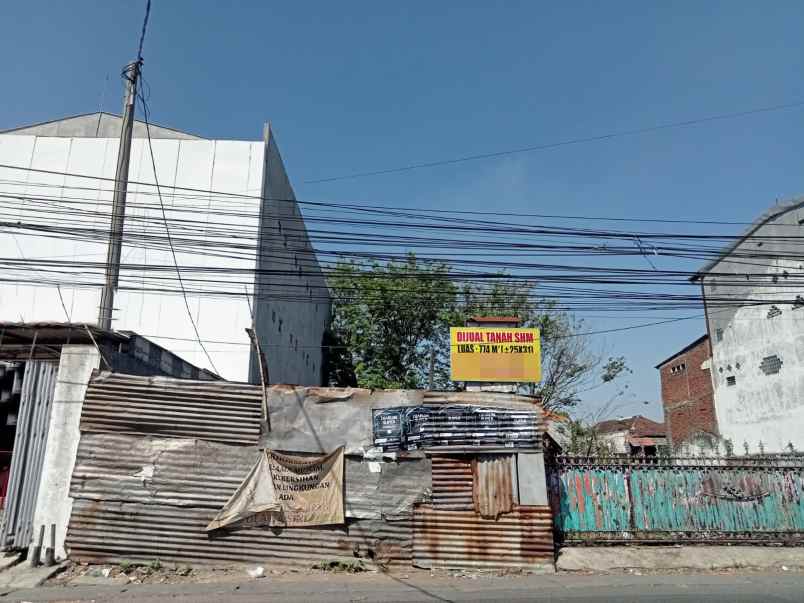 dijual tanah jl raya brigjen katamso