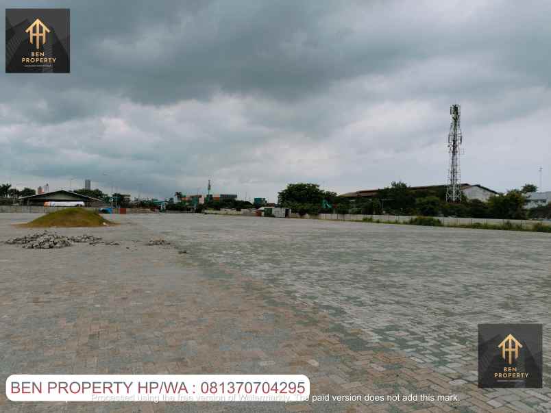 dijual tanah jl raya cakung cilincing