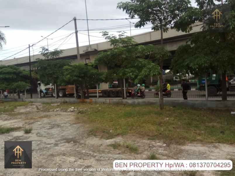 dijual tanah jl yos sudarso sungai