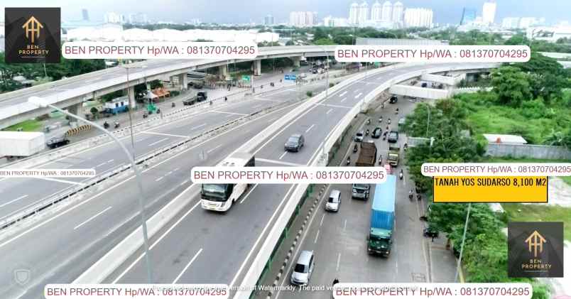 dijual tanah jl yos sudarso sungai