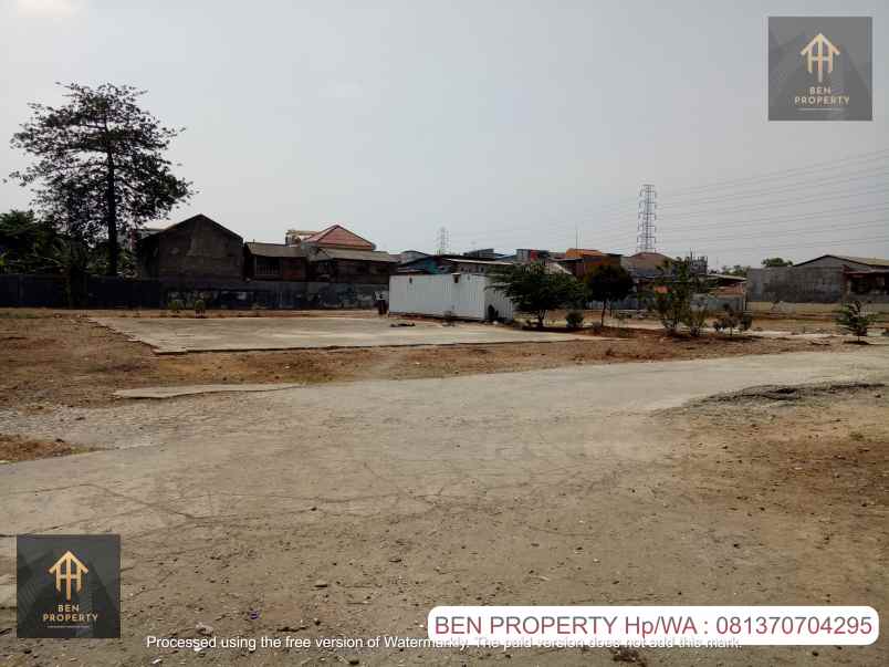 dijual tanah jl yos sudarso sungai
