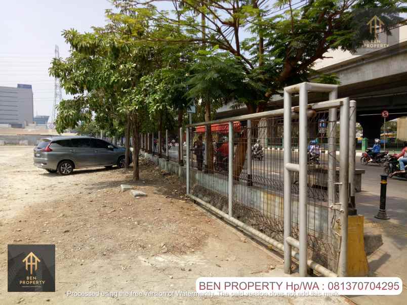 dijual tanah jl yos sudarso sungai