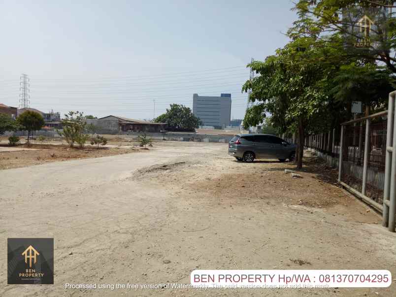 dijual tanah jl yos sudarso sungai