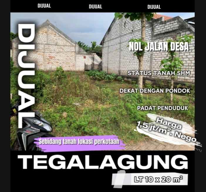 dijual tanah kawasan perkotaan