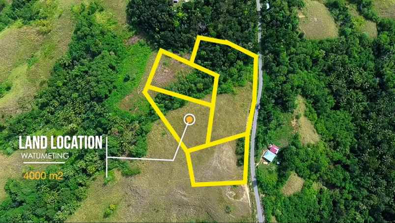 dijual tanah lahikaraja parirara rua