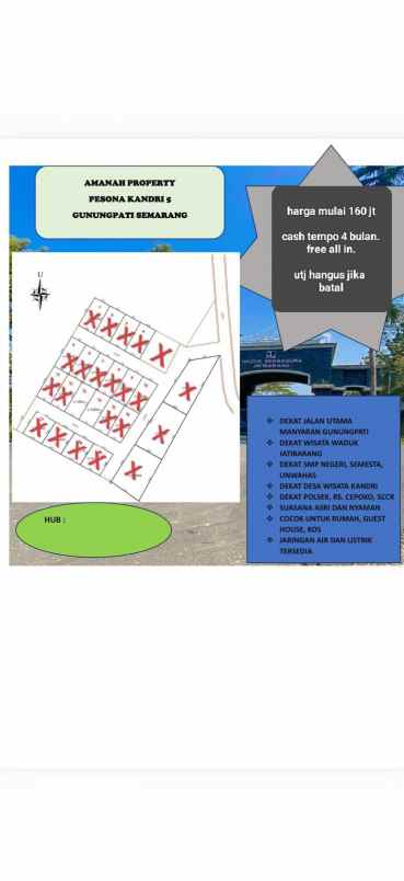 dijual tanah mijen semarang