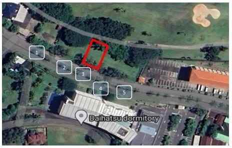 dijual tanah perumahan sedana