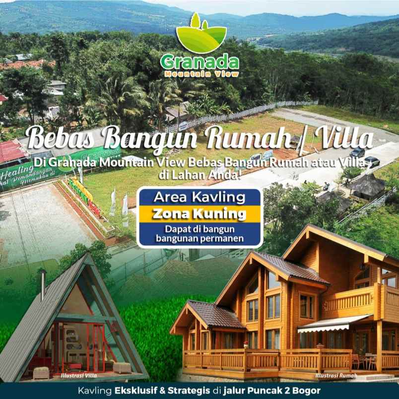 dijual tanah sukamakmur bogor jawa barat