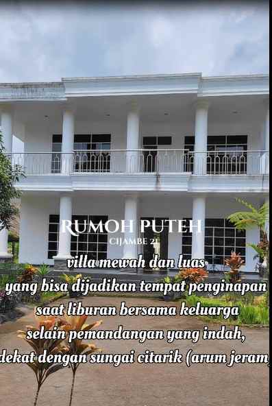 dijual villa kp cijambe cikidang