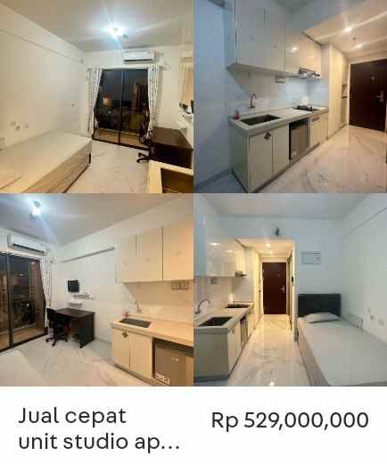 for sale skyhouse apartment bsd samping mall aeon bsd
