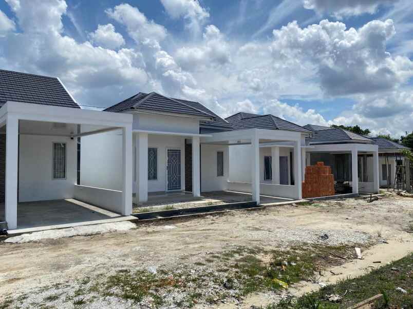 hunian cluster impian di jalan kapau sari pekanbaru