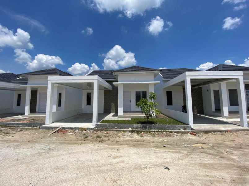 hunian cluster impian di jalan kapau sari pekanbaru