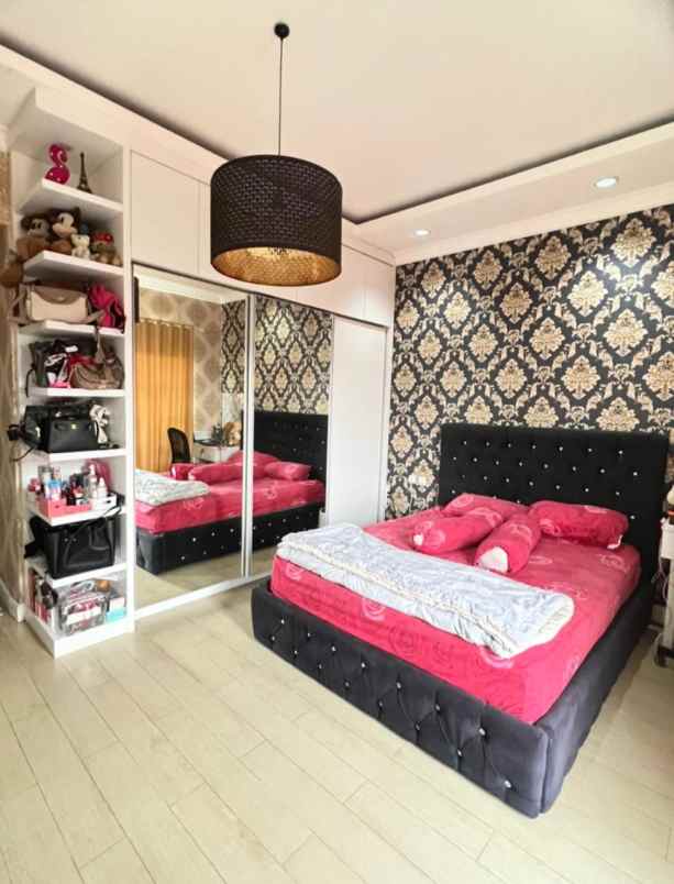 jual cepat rumah cluster di karawaci semi furnished