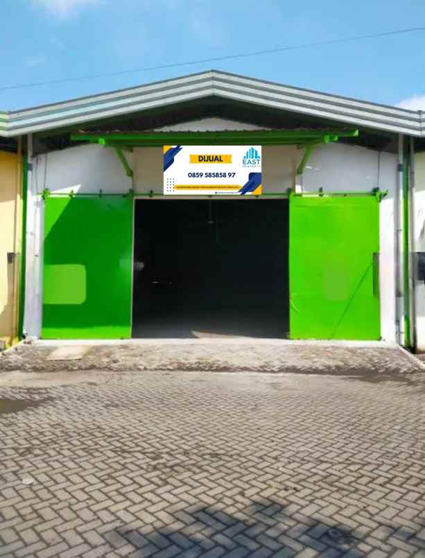 jual gudang margomulyo permai