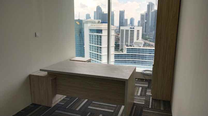 jual ruang kantor sahid sudirman semi furnished