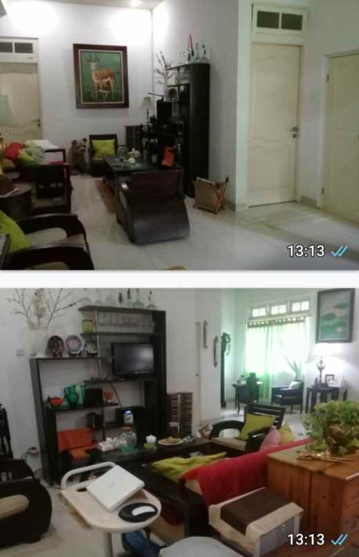 jual rumah furnished jl kenari bintaro jaya jak sel