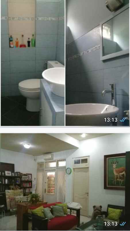 jual rumah furnished jl kenari bintaro jaya jak sel