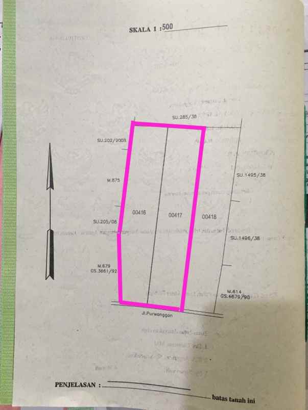 jual tanah di purwanggan pakualaman kota yogyakarta