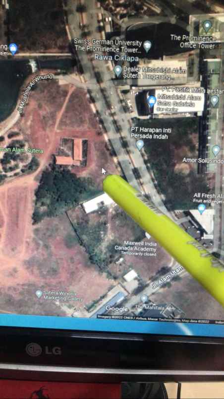 kavling komersial alam sutera