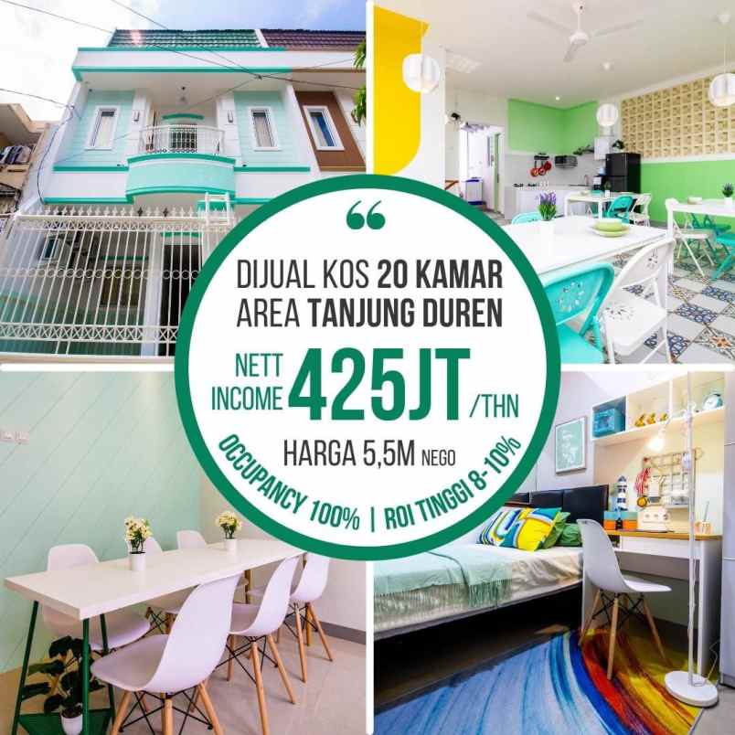 kost jl tanjung duren timur iv